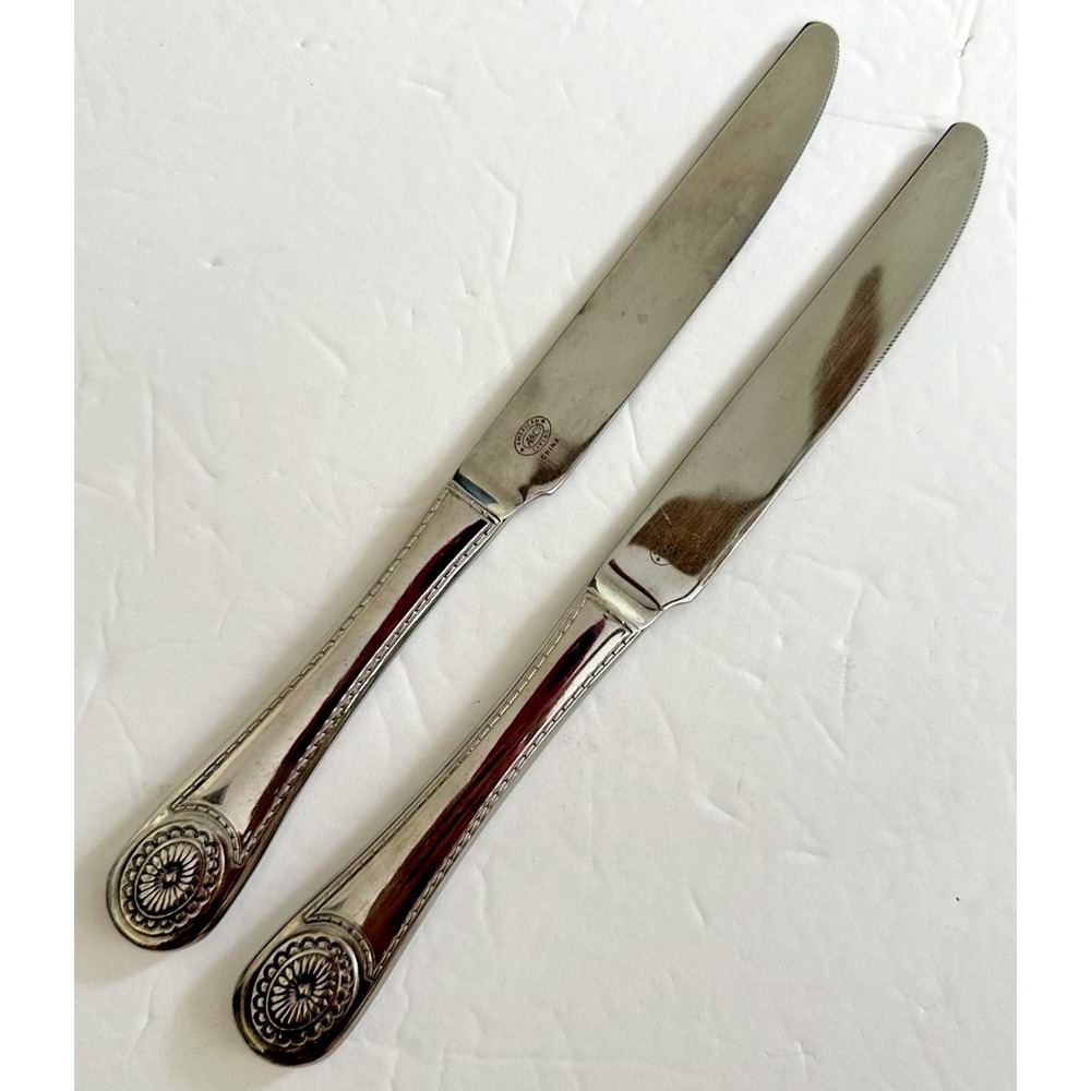 American Living Flatware Santa Fe Dinner Knife set of 2 Replacement Stainless